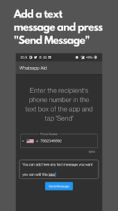 WhatsApp Aid - Quick Messages