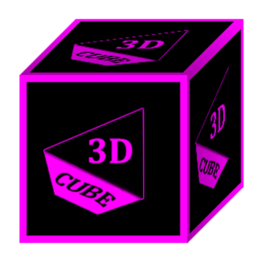 3D Flat Magenta Icon Pack logo