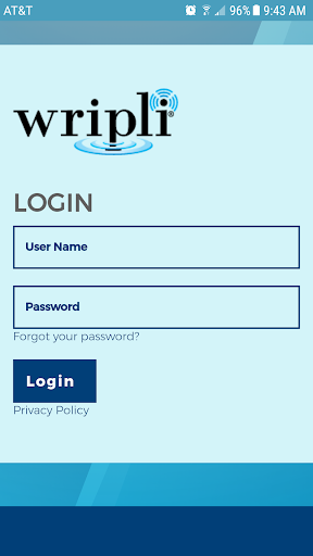 Android application Wripli® screenshort