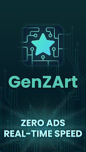 GenZArt MOD APK :Fast AI Art Generator (Pro Features Unlocked) 1