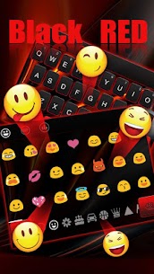 3D Black Red Keyboard For PC installation