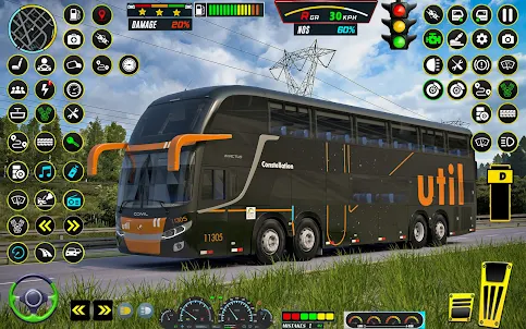 バスゲーム: 乗客バスを運転する