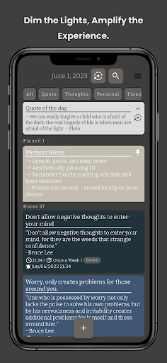 Screenshot of Memori Note -Notes to remember