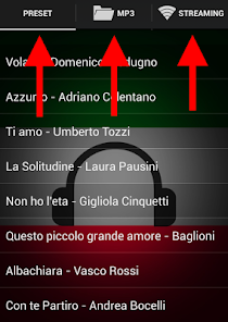 Screenshot 1 Aprender Italiano con Musica android