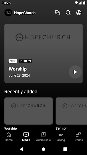 Hope Church KY Screen 2