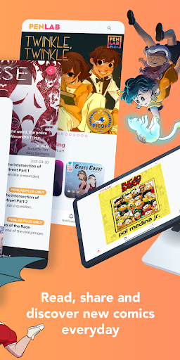 Penlab - Comics Manga Webtoons Screen 3