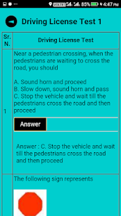 RTO Exam Driving License Test 2
