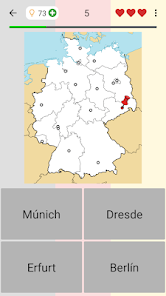 Captura 14 Los Estados de Alemania - Quiz android