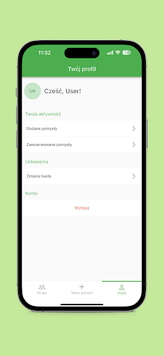 Android application IdealGift screenshort