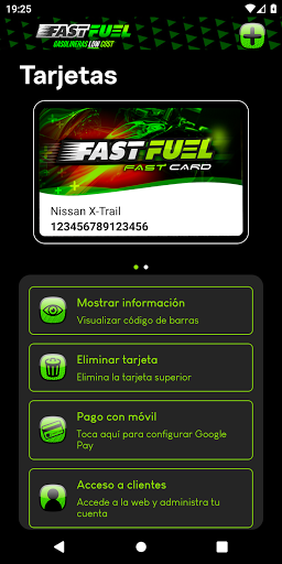 Android application Fast Fuel screenshort