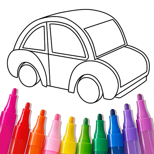 Car Coloring- Color by Number Download on Windows