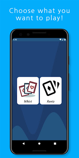 Android application Whist & Rentz Scorekeeper screenshort