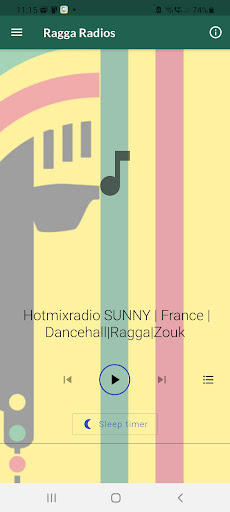 Ragga Music Radio Screen 2