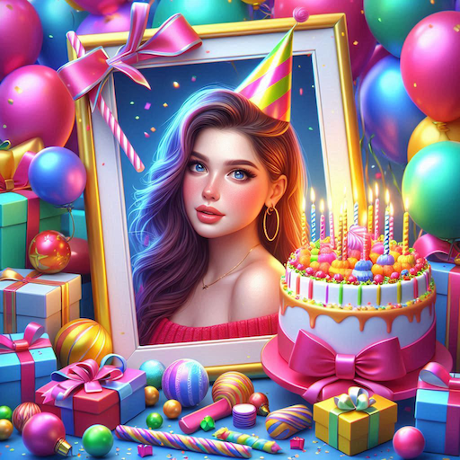 Birthday Photo Frames Header - AppWisp.com