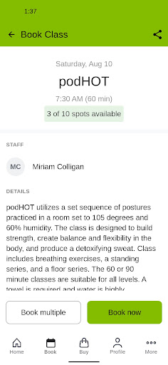 Yoga Pod Fort Collins Screen 3