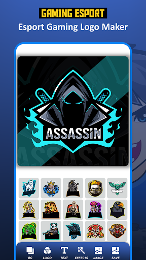 Esports Gaming Logo Maker App Screen 2