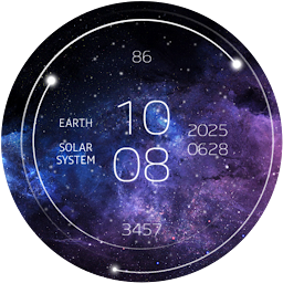 Galaxy Time Watch Face