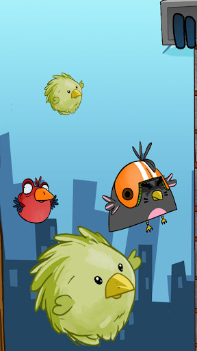 Android application Pump up the birds screenshort