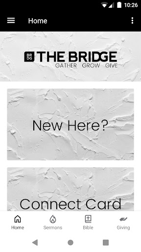 Android application Bridge Bellingham screenshort