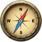 Vintage Compass App for Android: Find the North icon