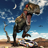 Car Racing in Dinos icon