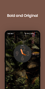 Android 12 Clock Widgets Screenshot