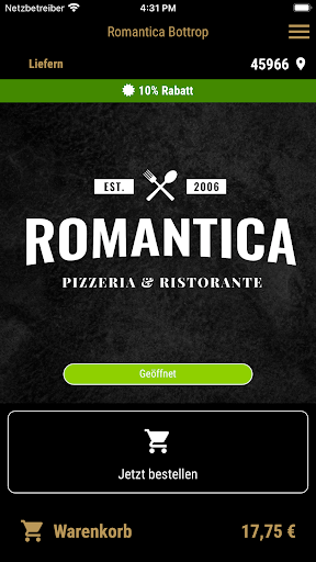 Android application Romantica Bottrop screenshort