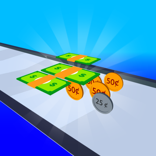 Money Transform 3D logo