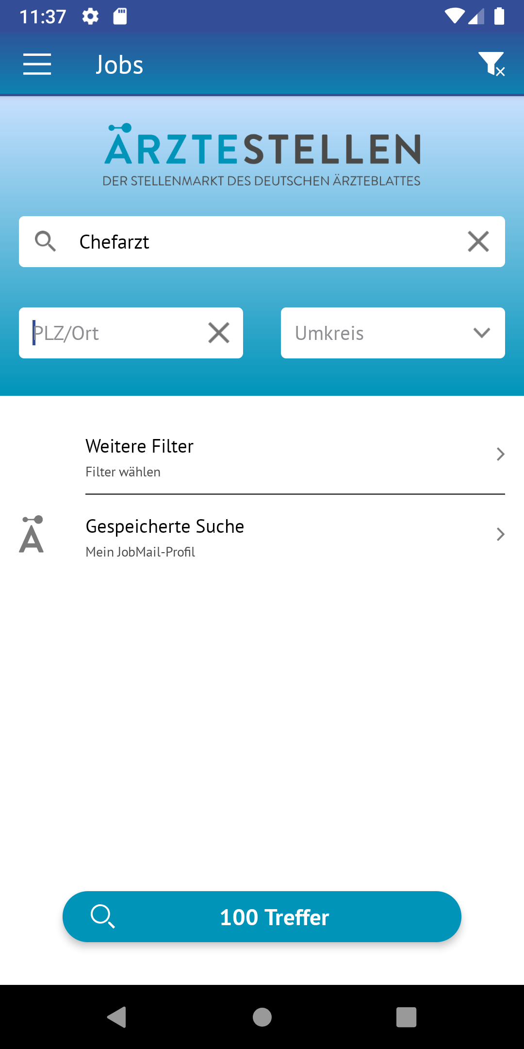 Android application aerzteblatt.de screenshort