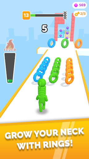 Android application Long Neck Run screenshort