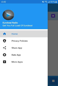 Snímek obrazovky 2 Eurobeat Radio App android