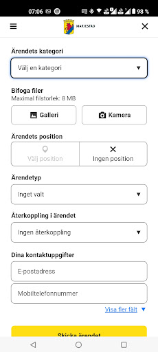 Synpunkter & fel Mariestad Screen 2