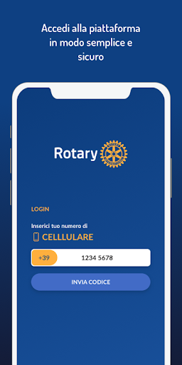 Android application Rotary - Gestione Eventi screenshort