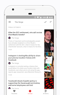 Readably - RSS | Feedbin, Inoreader and Fever API Ekran görüntüsü