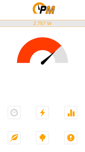 PowerMeter App Screen 2