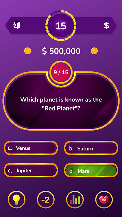 Trivia - Millionaire Quiz Game - New - (Android)