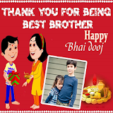 Bhai Dooj Images Greetings Maker For Messages icon