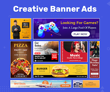 Banner Maker, Thumbnail Maker v36.0 APK (Premium/Unlocked) Free For Android 8