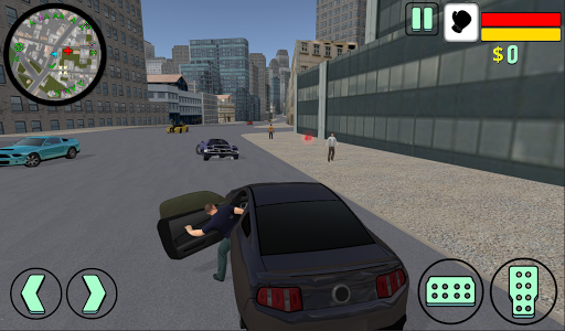 Android application Real City Crime Gangster screenshort