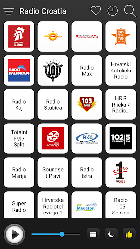 Android application Croatia Radio FM AM Music screenshort