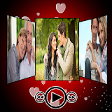 love photo video with song icon