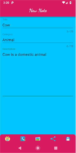 App screenshot