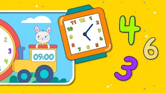 Game screenshot Toddlers Learning Games Clock hack