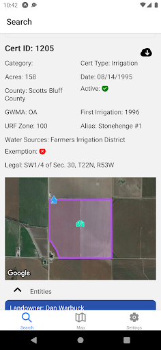 Android application NRD App screenshort