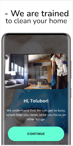 Android application Alexa Cleaning screenshort