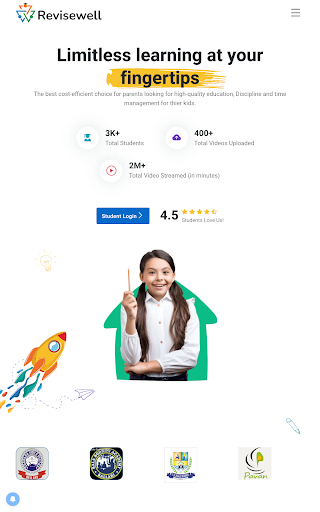 Android application Revisewell | Learner App screenshort