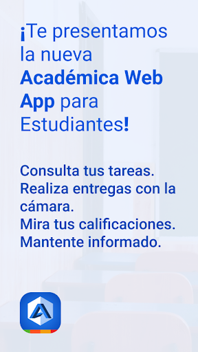Android application Académica Web: Estudiantes screenshort