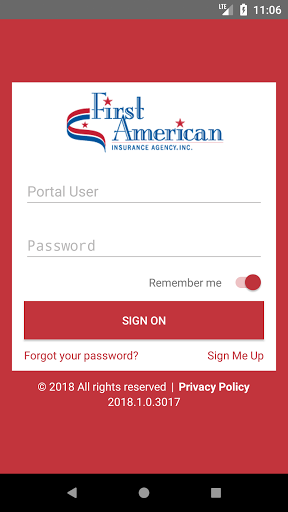Android application FAIA Mobile screenshort