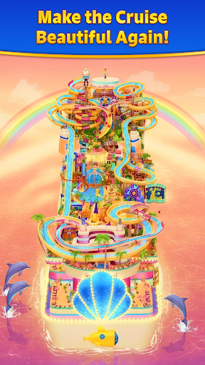Merge Cruise: Mystery Puzzle Mod APK screenshot 8 - Android mod game interface
