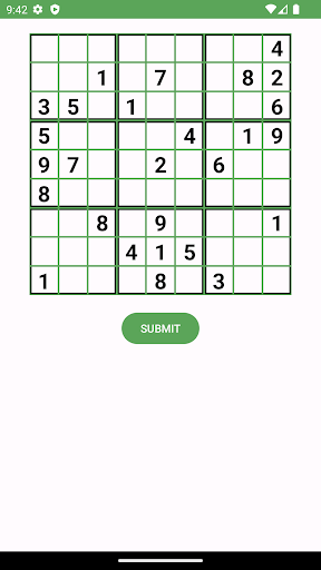 Sudoku Puzzles Screen 2